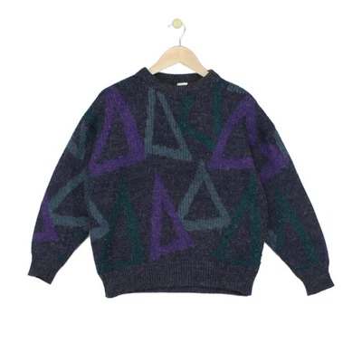 Vintage Wool Jumper Womens Size 38 Multicoloured Made In Italy - Image 1 of 4