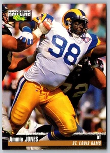 1995 Pro Line Jimmie Jones #96 St. Louis Rams Football Card - Picture 1 of 2