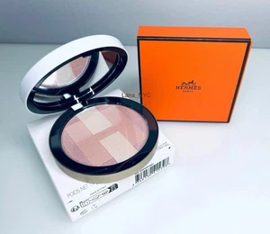 New HERMES Plein Air H Trio Iridescent Mineral Powder #01 “Rose Atacama” - Picture 1 of 10