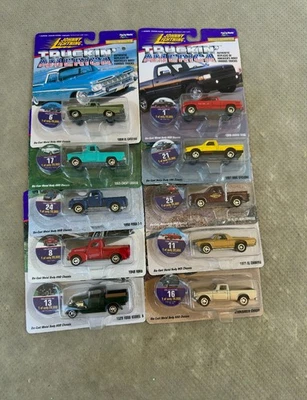 Johnny Lightning Truckin' America Complete Set of 10, Limited Edition 1:64 - Image 1 of 4