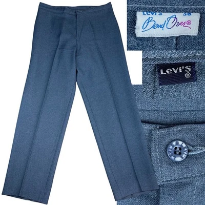 Vintage Levi’s Bend Over Pants Blue 36 37x31 - Image 1 of 4