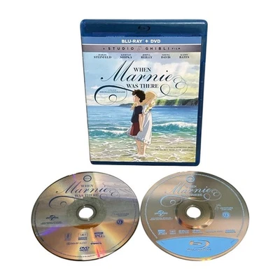 When Marnie Was There Blu-ray + DVD Studio Ghibli Film Hiromasa Yonebayashi - Image 1 of 4