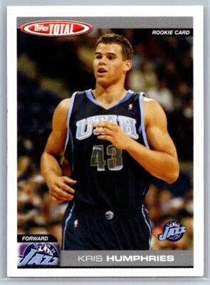 Kris Humphries - 2004 Topps Total #326 - ROOKIE CARD - CENTERED -  NR MINT (5) - Image 1 of 2