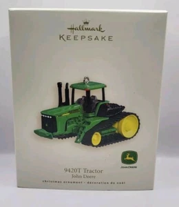 Hallmark Andenken Ornament John Deere Traktor 9420T Druckguss Metall  - Bild 1 von 6