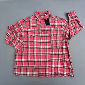 LEVIS Dylan Relaxed Western Shirt Size XL Women's Pearl Snap BURNT SIENNA NEW - Picture 1 of 12