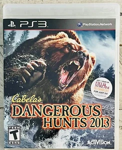 Cabela's Dangerous Hunts 2013 Playstation 3 PS3 Video Game and Fearmaster Gun - Picture 1 of 6