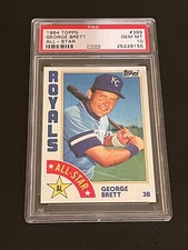 1984 Topps #399 George Brett All-Star PSA 10 Gem Mint!  Hall of Fame!