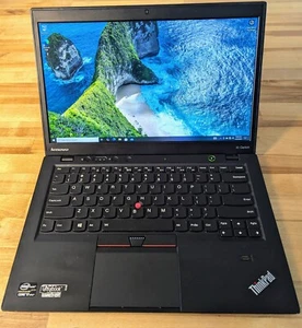 Lenovo ThinkPad X1 Carbon 1st Gen 14" Laptop i7 2.0GHz 8GB RAM 180GB SSD Win 11 - Picture 1 of 11