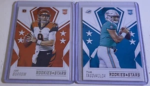 Joe Burrow Tua Tagovailoa 2020 Panini Rookies & Stars Rookie RC Lot (4) RL01 - Bild 1 von 6