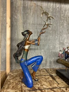 Ting Shao Kuang Bronzeskulptur "Flug" - Bild 1 von 3