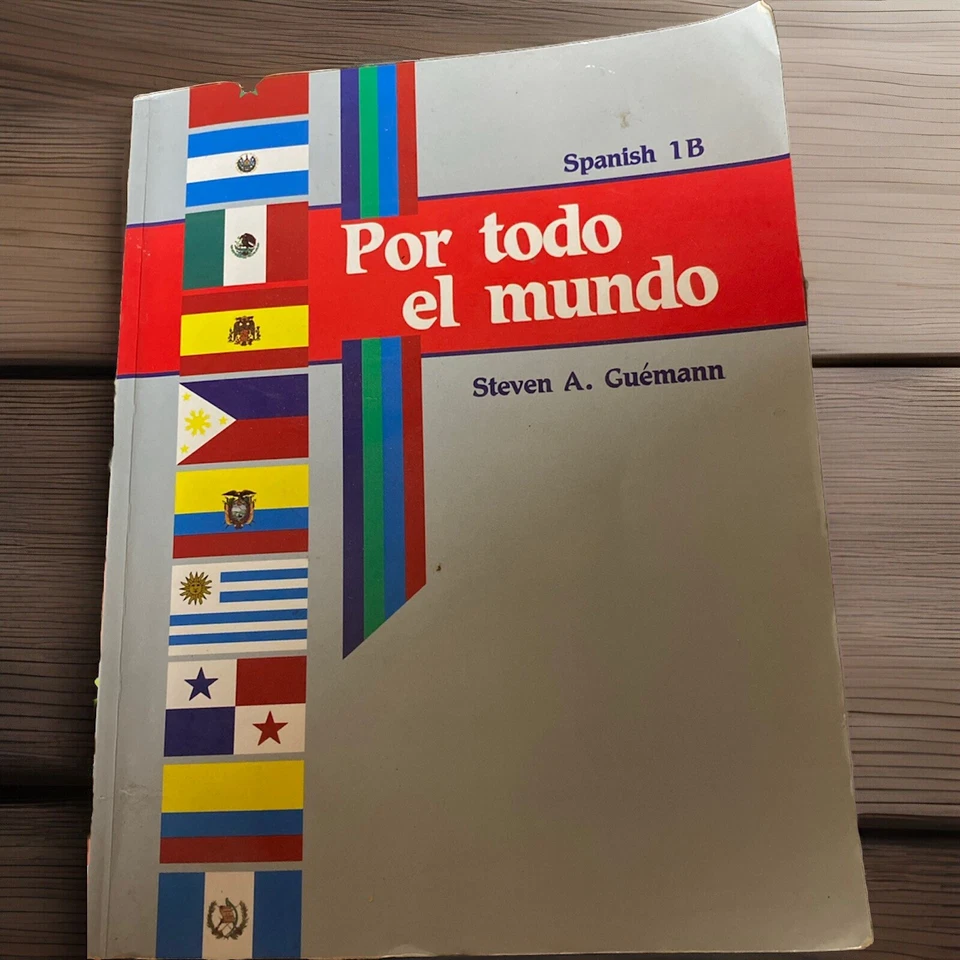 Abeka Spanish 1 B, Por Todo el Mundo, Student Workbook, NEW - Image 1 of 1