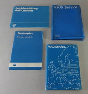 Manual de Instrucciones + Servicio VW Golf I/1 Cabrio/ Cabriolet Stand 1984 - Imagen 1 de 4