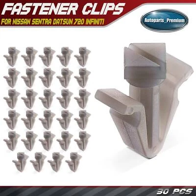 30x 18mm Nylon Grille Clips Retainer Fastener for Nissan Altima Sentra Frontier - Image 1 of 4