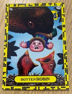 Garbage Pail Kids Flashback Series 2 Rotten Robin 58b Sticker/Card 2011 VGC
