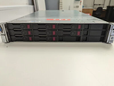 HP DL380p G8, 192GB RAM, 2xE5-2670v2, 8x4TB, 200GB SSD, 2x960GB NVMe, SFP+, QSFP - Image 1 of 4
