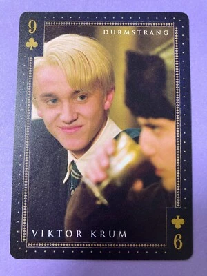 Harry Potter Tully's Coffee Promo Draco Malfoy 9 of Club Drumstrang Japanese F/S - Image 1 of 4