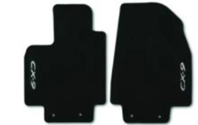 Juego (2) alfombrillas delanteras Mazda Factory OEM CX-9 2007-2015 00008BN04B Foto 1 de 1