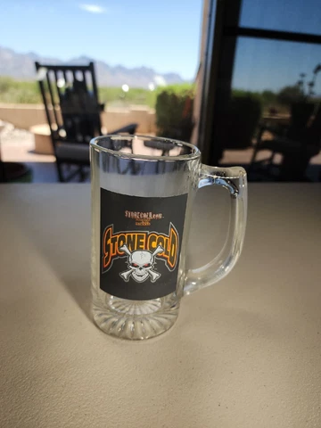 Stone Cold Steve Austin WWE Skull & Crossbones Beer Stein Mug Jackass RARE Cover