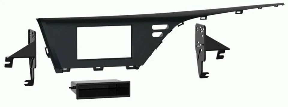 Metra 99-8266BLHG Double/Single DIN Dash Kit Dash Kit for 2018-2020 Toyota Camry - Image 1 of 1