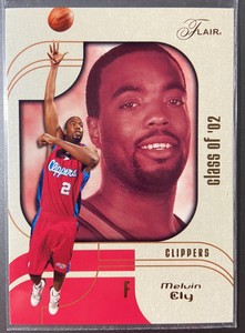 2002-2003 Fleer Flair Melvin Ely Rookie #104 SN: 0553/1750