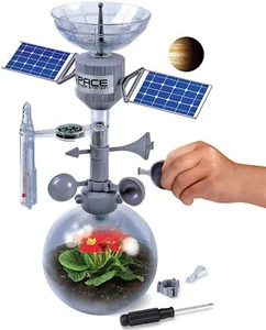 Kit de terrario meteorológico Discovery, Mindblown STEM HAZLO TÚ MISMO construcción y crecimiento, estación espacial - Imagen 1 de 8
