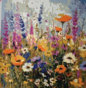 Garten Blumen Diamond Painting komplett Landhaus Landhaus Kern - Bild 1 von 3