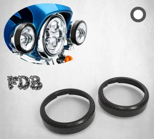 Fit H-D 1962-19 Models 4"Auxilliary Lamp Cover Equipped With Origianal Equipment - Picture 1 of 8