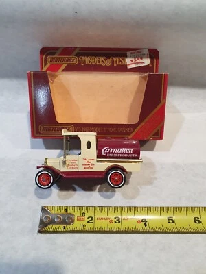 1984 Matchbox Models of Yesteryear Y-3 1912 Model T Ford Tanker, Carnation Farm - Image 1 of 4