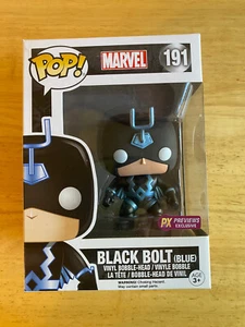 FunKo Marvel - Black Bolt Pop! (PX Exclusive) Vinyl Figure (blue) - Picture 1 of 6