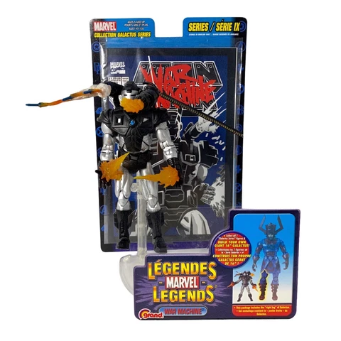 Marvel Legends Galactus Series 9 War Machine Action Figure Complete with Comic Cover