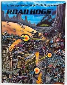 Teenage Mutant Ninja Turtles ROAD HOGS game supplement RPG Softcover 1986 1st - Picture 1 of 8
