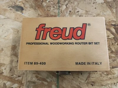 New Freud 89-400, 3 Bit Set 18-104, 18-108, 18-112. R 1/8", R 1/4", R 3/8" - Image 1 of 4