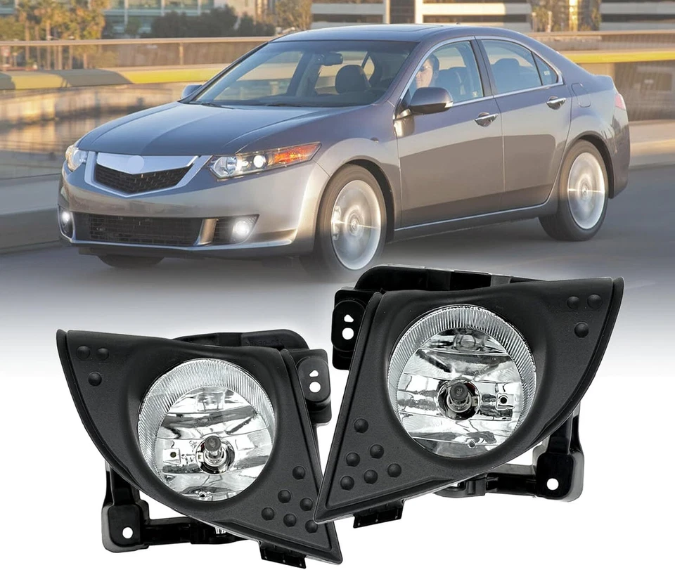 2 piezas luz antiniebla izquierda+derecha para Acura TSX 2,4-3,5 L 2009 2010 con cubierta NUEVO Foto 1 de 4