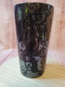 Starbucks Halloween Keramik Tumbler Schwarz Lila Spinnennetze Katze 12 Oz Neu 2021 - Bild 1 von 13
