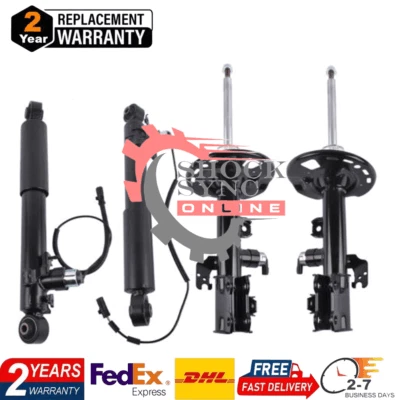 Front+Rear Shock Absorber w/ Electric Sensor FIT 16-19 Lexus RX350 RX450h LH+RH - Image 1 of 4