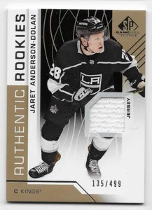 18/19 SP GAME USED AUTHENTIC ROOKIES GOLD JERSEY #145 Jaret Anderson-Dolan /499 - Picture 1 of 1