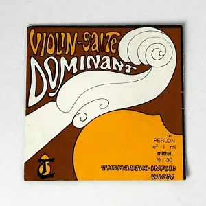 Cuerda de violín Dominant String Perlon e2 l mi mediana n.º 130 Thomastik-Infeld Viena - Imagen 1 de 7