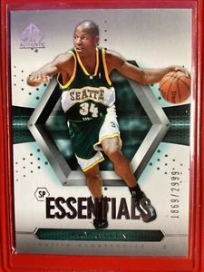 RAY ALLEN  2004-05 SP Authentic #127 ESSENTIALS  /2999 !!!  Seattle Supersonics - Picture 1 of 2