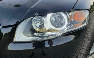 Dream color RGB halo ring for Audi A4 S4 RS4 05-09 halogen head Chasing DRL Turn - Imagem 1 de 4