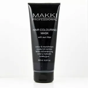 Makki PROFESSIONNEL GRIS COLORATION CHEVEUX TEINTURE semi permanent - Masque - Imagen 1 de 1