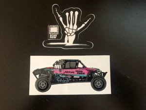 SHREDDY OEM 2PC STICKER SET SHREDDY LYFE - Picture 1 of 1