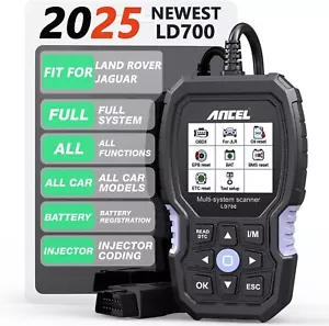 ANCEL LD700 All Systems Diagnostic Scan Tool for Land Rover Jaguar OBD2 Scanner - Picture 1 of 8