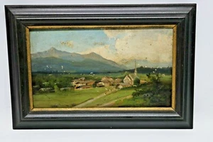 Pintura antigua Tegernsee Baviera - Imagen 1 de 5