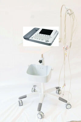 Mola de gás altura variável ECG carrinho Edan SE-12/1200 com braço de cabo, copos de dispositivo  - Imagem 1 de 4