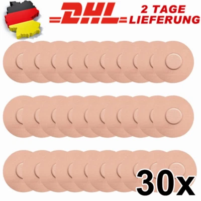 MARKENLOS 30 stück Pflaster für Freestyle Libre 3 Wasserfest Sensor Fixierpflastern Sport
