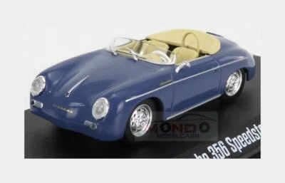 1:43 Greenlight Porsche 356 Speedster 1958 Blue GREEN86598 Modellino - Immagine 1 di 2