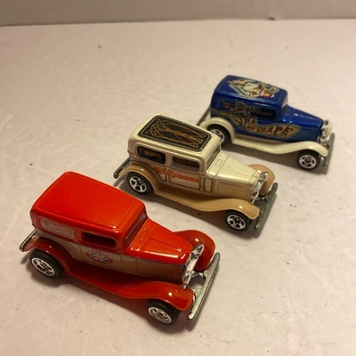 3 Hot Wheels '32 Ford Delivery Larry Wood(Real Riders) , Walgreens, & Ship Shape - Image 1 of 4