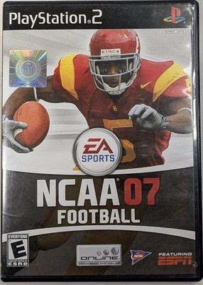 EA Sports NCAA Football 07 PS2 Playstation 2 CIB Tested and Working - Image 1 of 4