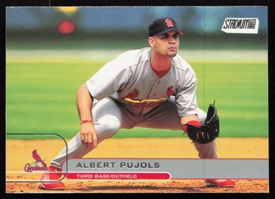 Albert Pujols 2002 Stadium Club #5 - Cardenales de San Luis Foto 1 de 2