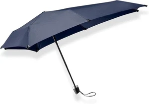 senz° Mini Winddichter Regenschirm, manuell faltbar, 91 x 91 cm - Midnight Blue  - Bild 1 von 9